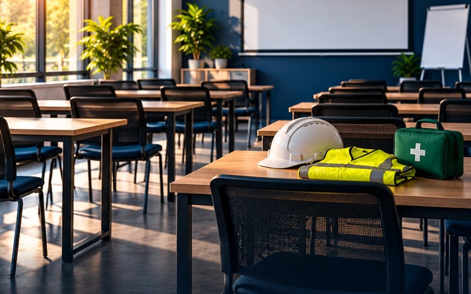 Sala szkoleniowa CKU MAR-MIR – szkolenia BHP i ppoż. w Lidzbarku Warmińskim